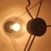 Rattan-Stehleuchte im Tipi-Design