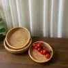 Rattan-Tablett rund, 3 Größen Rattan-Tablett rund, 3 Größen
