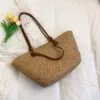 Rattan-Tasche in Braun, elegant Rattan-Tasche in Braun, elegant