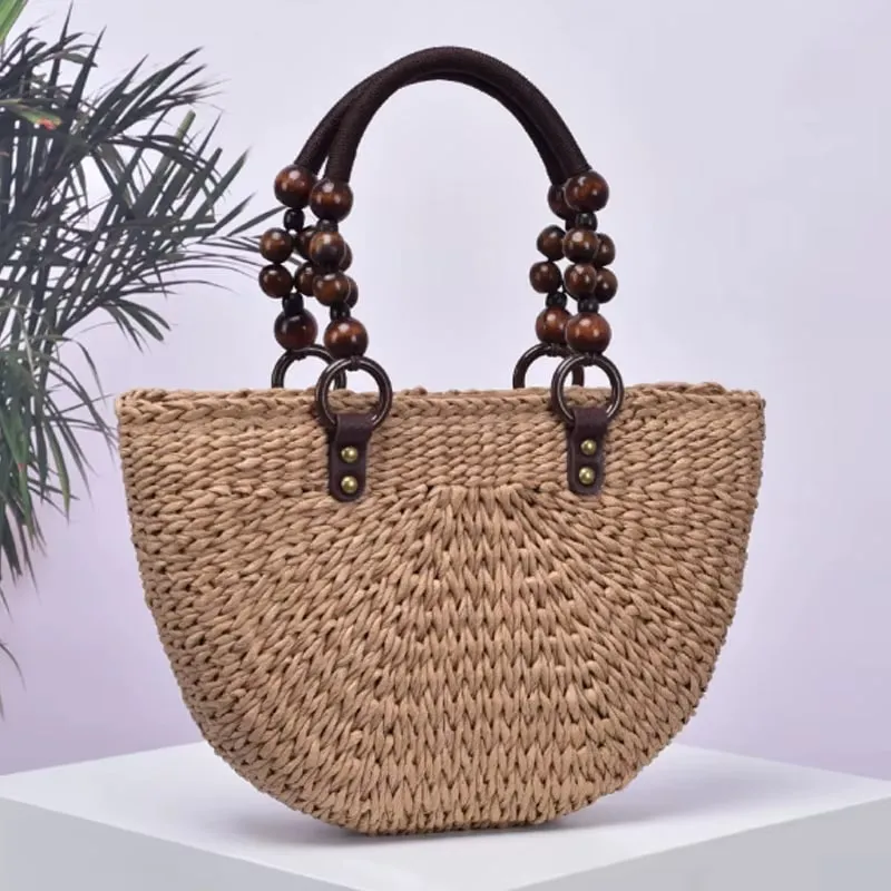 Eine Rattan-Tasche, die wirklich auffällt
