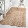 Rattan-Teppich mit Kreuzmuster Rattan-Teppich mit Kreuzmuster