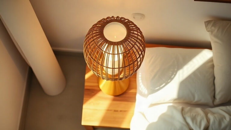 Handgeflochtene Rattan-Tischlampen für das Schlafzimmer: Warmes Licht und Naturfaser