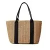 Rattan-Totebag im lässigen Stil Rattan-Totebag im lässigen Stil