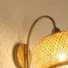 Rattan Wandlampe Kugel Rattan Wandlampe Kugel