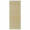 Rechteckiger Bambusteppich in Beige Rechteckiger Bambusteppich in Beige