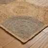 Rechteckiger Flechtoptik-Teppich im Landhausstil Rechteckiger Flechtoptik-Teppich im Landhausstil