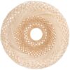 Rund geflochtener Rattan-Lampenschirm