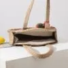 Runde Basttasche für Damen Runde Basttasche für Damen