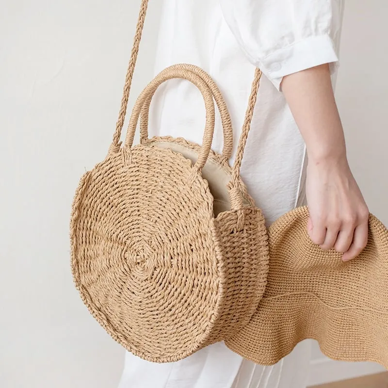 Rattan-Tasche, die wirklich zu dir passt