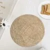 Runde Tischsets aus Stroh handgeflochten Runde Tischsets aus Stroh handgeflochten