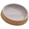 Runder Hunde-Korb aus Rattan Runder Hunde-Korb aus Rattan