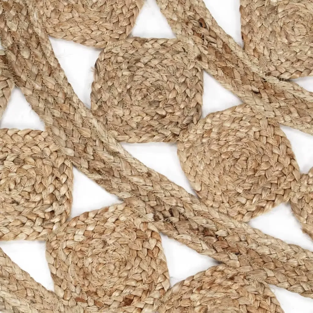 Hochwertiger Jute-Teppich, ehrlich verarbeitet