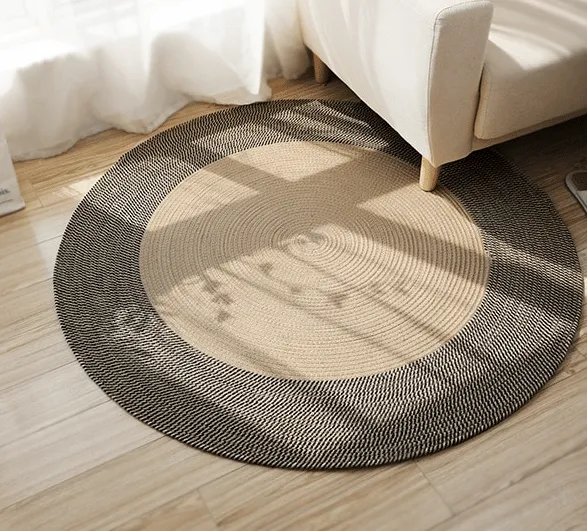Naturjute in Beige und Schwarz, ehrlich verarbeitet