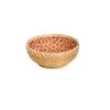 Runder Rattankorb im Retro-Stil Runder Rattankorb im Retro-Stil