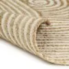 Runder Spiralflecht-Teppich Runder Spiralflecht-Teppich