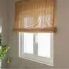 Set aus 2 Bambus-Rollos mit Sichtschutz Set aus 2 Bambus-Rollos mit Sichtschutz