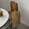 Strandtasche aus Naturstroh Strandtasche aus Naturstroh