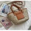 Strandtasche aus Rattan Strandtasche aus Rattan