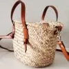 Strandtasche aus Stroh mit großem Fassungsvermögen für Damen Strandtasche aus Stroh mit großem Fassungsvermögen für Damen