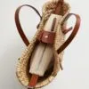 Strandtasche aus Stroh mit großem Fassungsvermögen für Damen Strandtasche aus Stroh mit großem Fassungsvermögen für Damen