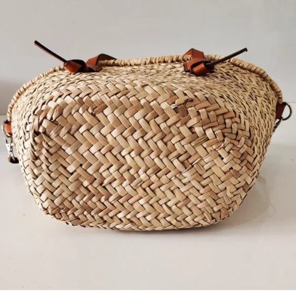 Strandtasche aus Stroh mit großem Fassungsvermögen für Damen Strandtasche aus Stroh mit großem Fassungsvermögen für Damen