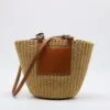 Strohtasche mit Umhängeriemen, geräumig für Damen Strohtasche mit Umhängeriemen, geräumig für Damen
