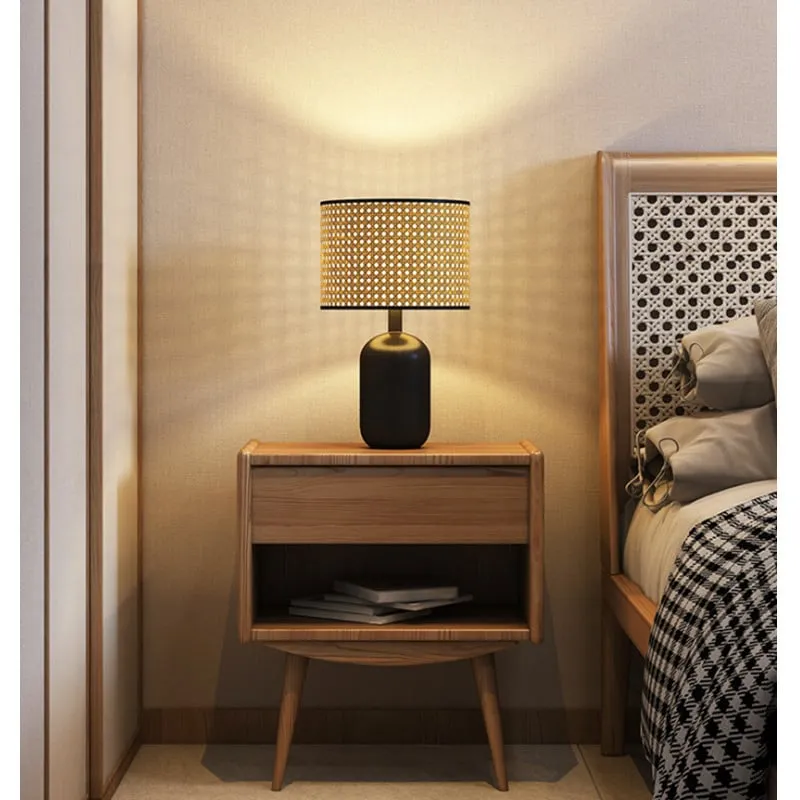 Als Nachttischlampe besonders stimmig