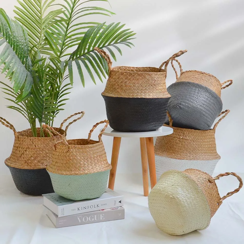 Geflochten aus Rattan und Weide