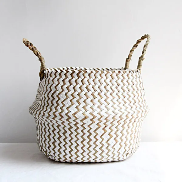 Übertopf aus Rattan und Weide für Zuhause Übertopf aus Rattan und Weide für Zuhause