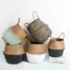 Übertopf aus Rattan und Weide für Zuhause Übertopf aus Rattan und Weide für Zuhause