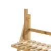 Verstellbares Holzregal mit 3 Ebenen Verstellbares Holzregal mit 3 Ebenen