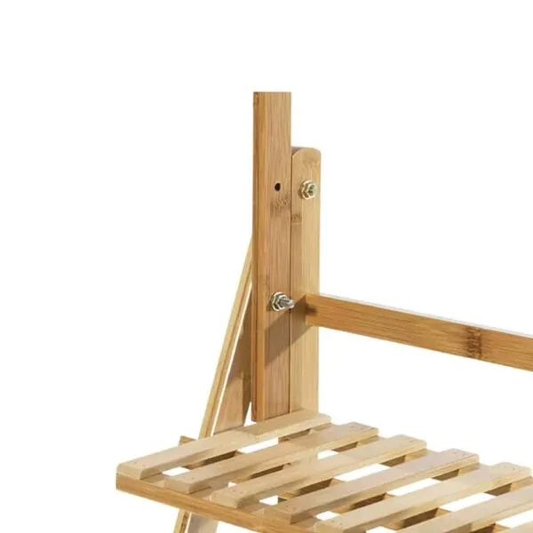 Verstellbares Holzregal mit 3 Ebenen Verstellbares Holzregal mit 3 Ebenen