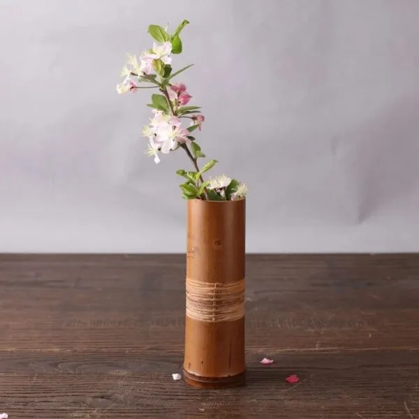 Vintage-Bambusvase Vintage-Bambusvase