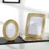 Vintage Bilderrahmen oval aus Rattan Vintage Bilderrahmen oval aus Rattan