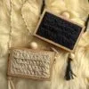 Vintage Eckige Rattan Handtasche Vintage Eckige Rattan Handtasche