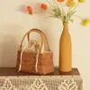 Vintage Rattan Handtasche Vintage Rattan Handtasche