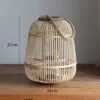 Vintage Rattan Laterne Vintage Rattan Laterne