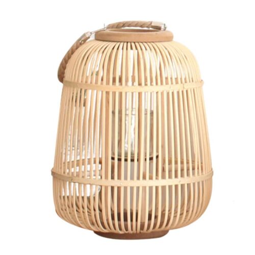 Vintage Rattan Laterne