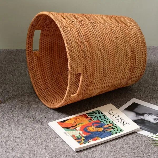 Wäschekorb aus Rattan Wäschekorb aus Rattan