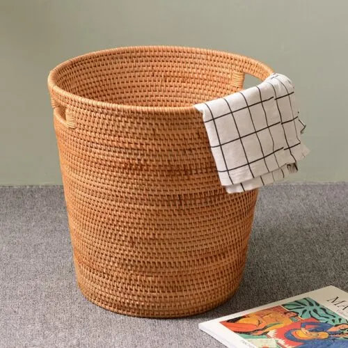 Wäschekorb aus Rattan Wäschekorb aus Rattan