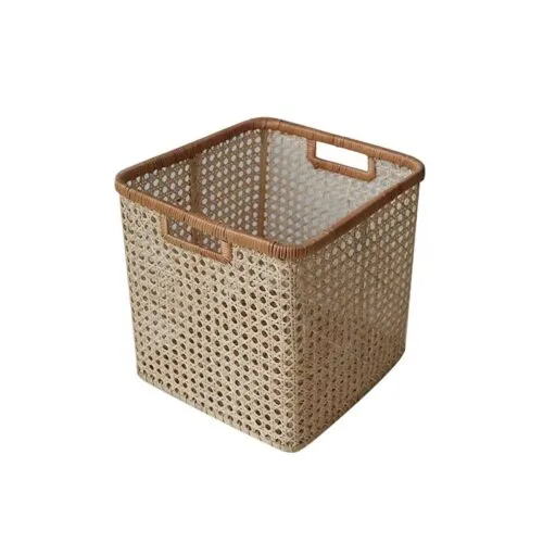Wäschekorb Rattan eckig Wäschekorb Rattan eckig