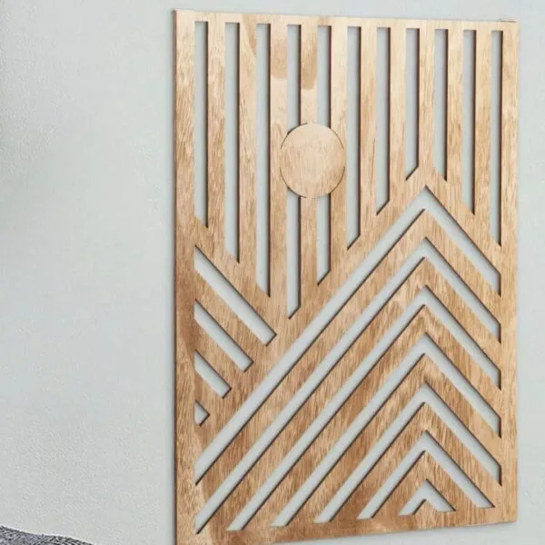Wanddeko-Set aus Holz, 3-teilig Wanddeko-Set aus Holz, 3-teilig