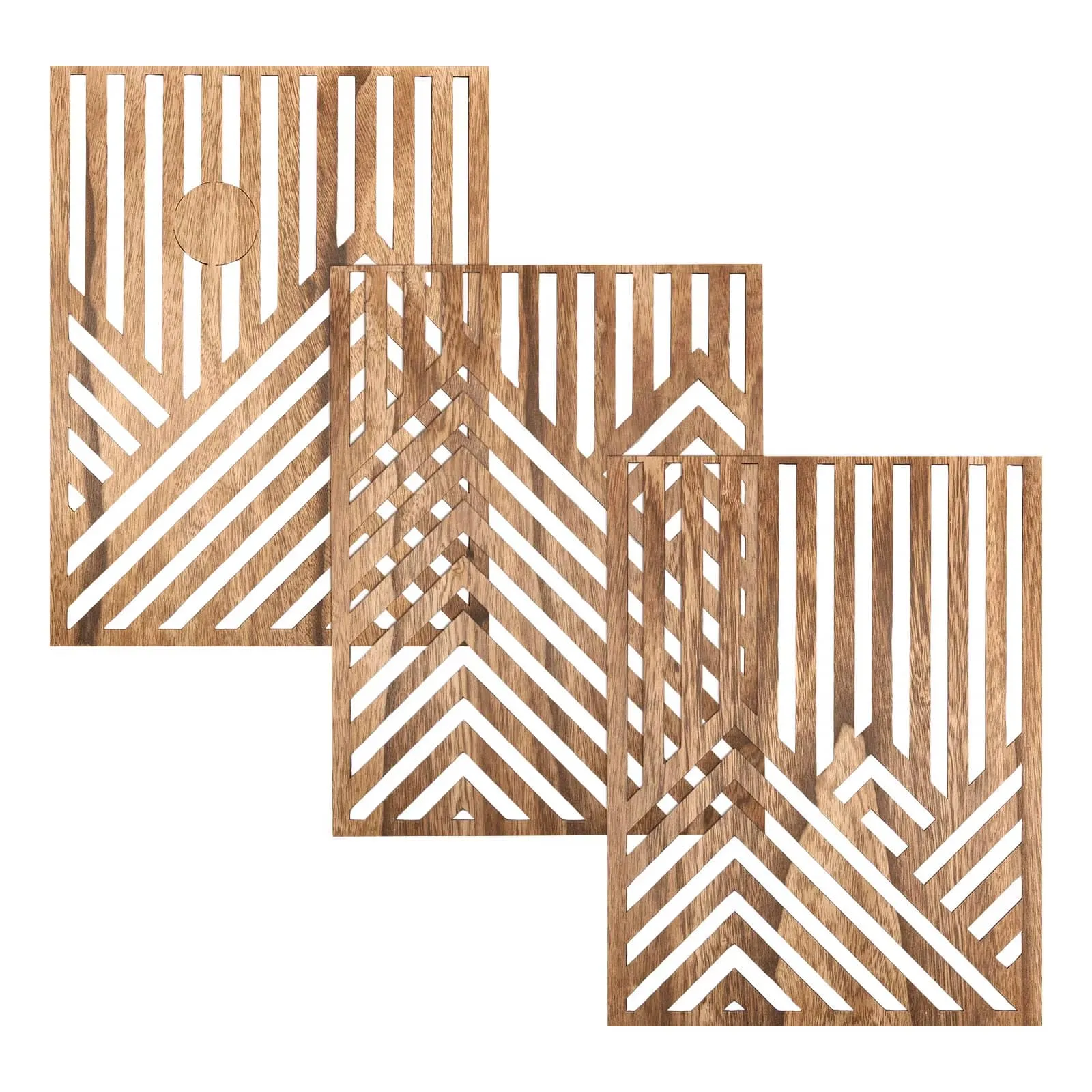 Jede Wand wird zur Holz-Galerie