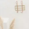 Wandhaken aus Naturrattan mit 2 Haken Wandhaken aus Naturrattan mit 2 Haken