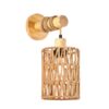 Wandlampe Rattan Boho Wandlampe Rattan Boho