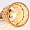Wandlampe Rattan Boho