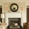 Wandlampe Rattan Boho
