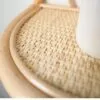 Wandregal aus Rattan im Landhausstil Wandregal aus Rattan im Landhausstil