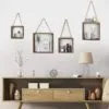 Wandregal-Set aus Holz, 4er-Set Wandregal-Set aus Holz, 4er-Set