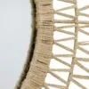 Wandspiegel aus Rattan, naturfarben Wandspiegel aus Rattan, naturfarben